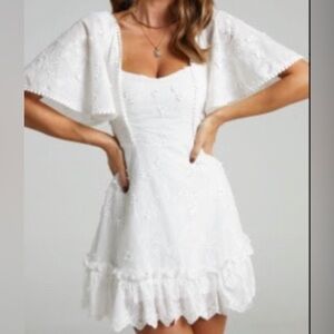 White Showpo Dress US 8